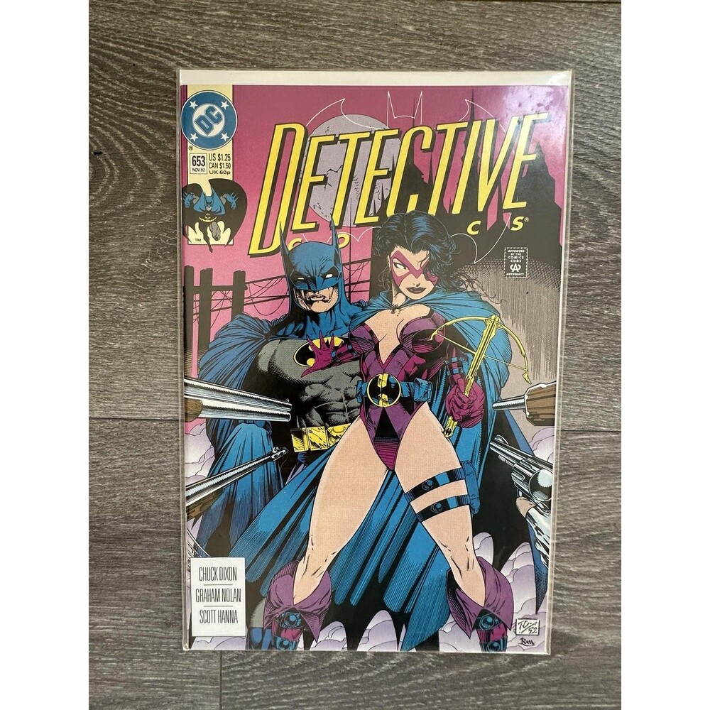 DC Detective Comics #653 Single Issue Comic 1992 Batman Huntress Superman